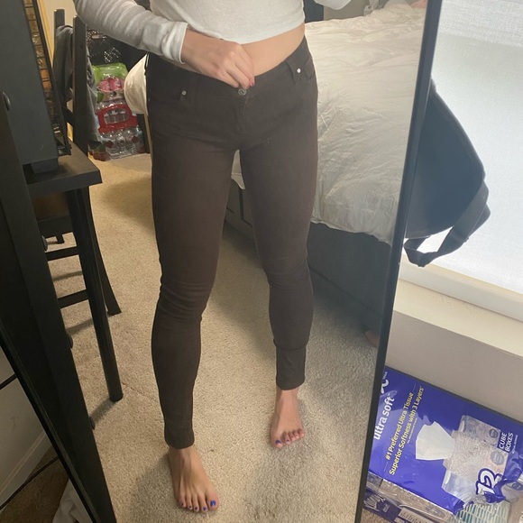 Brown skinny pants - Picture 2 of 5